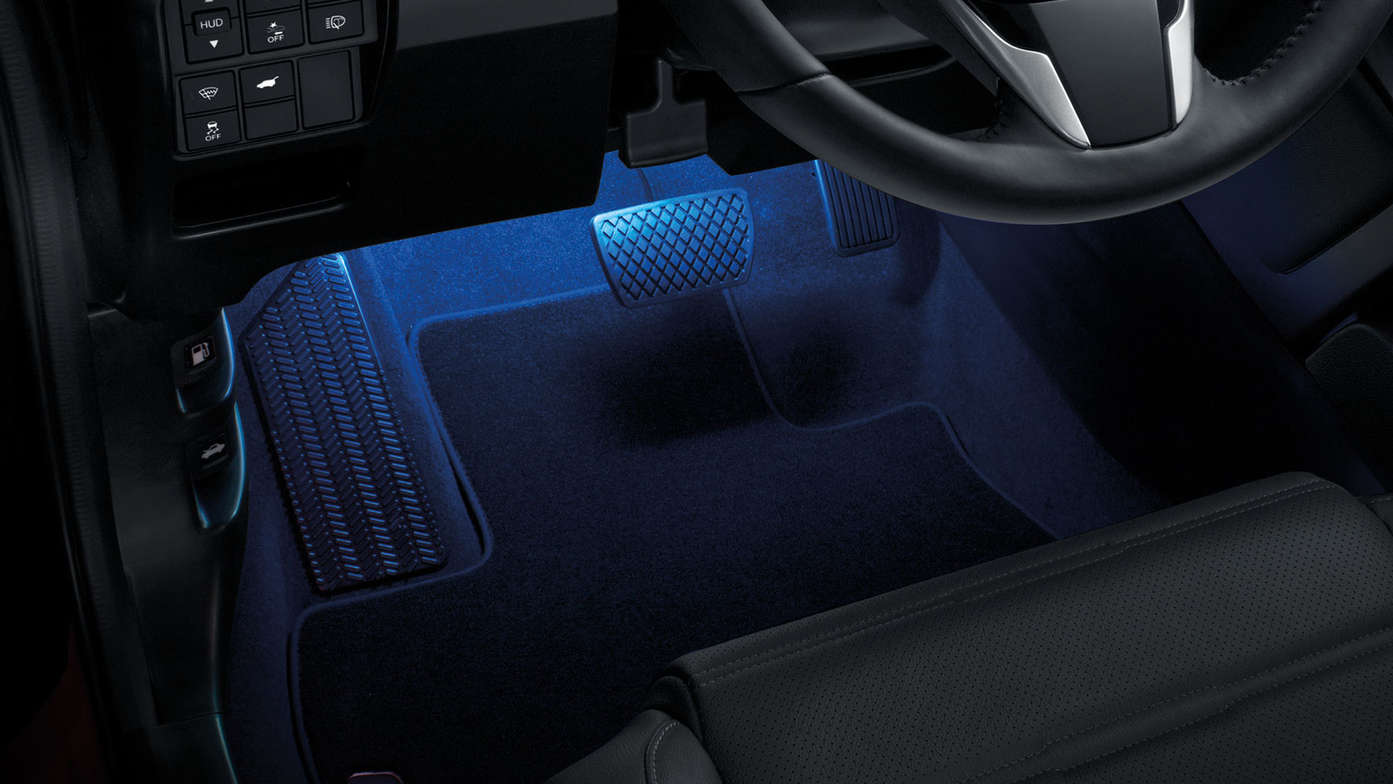 Detailný záber na model Honda CR-V Hybrid s balíkom osvetlenia Illumination.